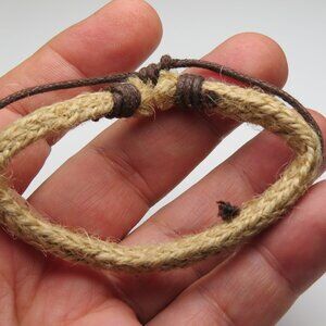 Leather Canvas Fashion Bracelet